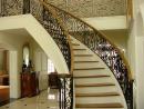 Curved stair case