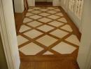 Oak & travertine flooring